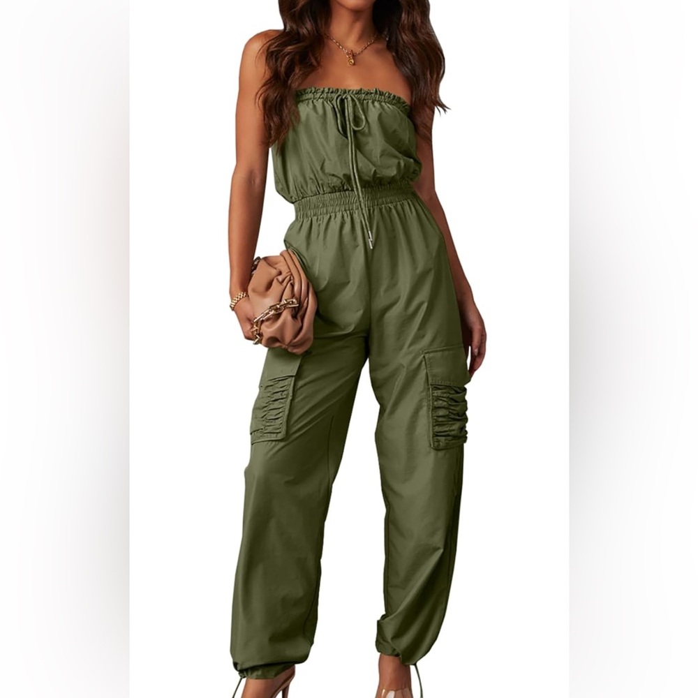 Skylar Rose cargo jumpsuit size medium
